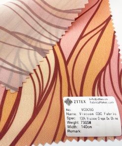 Viscose Crepe De Chine