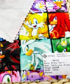 Minky Fabric KMK240 — 94% Polyester 6% Spandex, 240gsm product photo