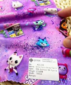 Cotton Lycra Jersey Fabric KCL220
