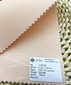Scuba Fabric KSB300 — 100% Polyester, 300gsm product photo