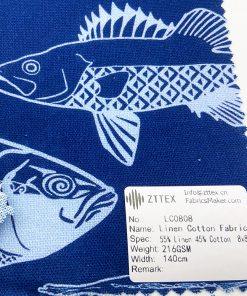 Linen Cotton Fabric LC0808