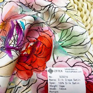 Silk Crepe Satin SCS016