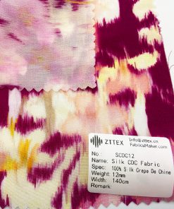 Silk crepe de chine CDC Fabric SCDC12