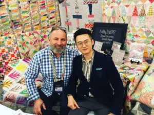 FabricsMaker team meeting with an international client