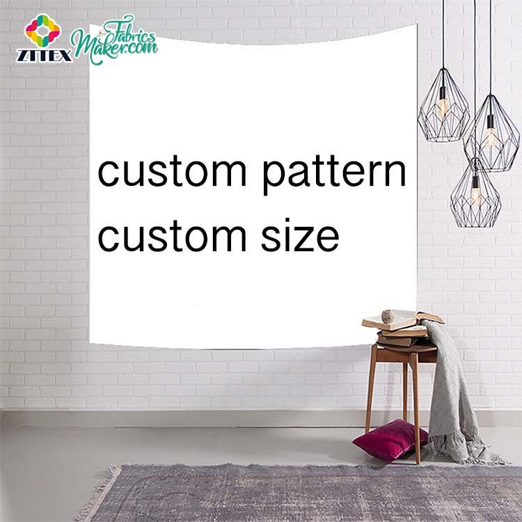 Custom Tapestry Customizable Size, Pattern No Minimum Order