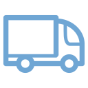 Free shipping delivery truck icon