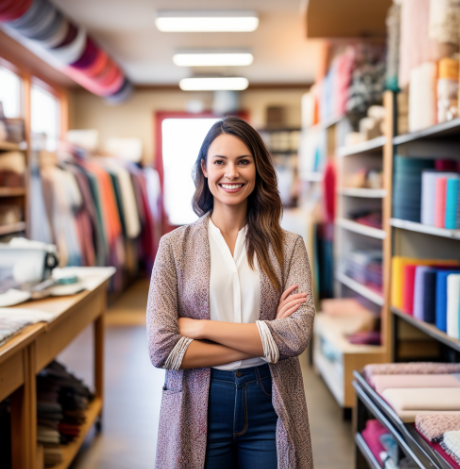 Lifestyle image representing FabricsMaker customers in the USA