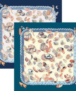 Custom printing silk scarf (photo 1)